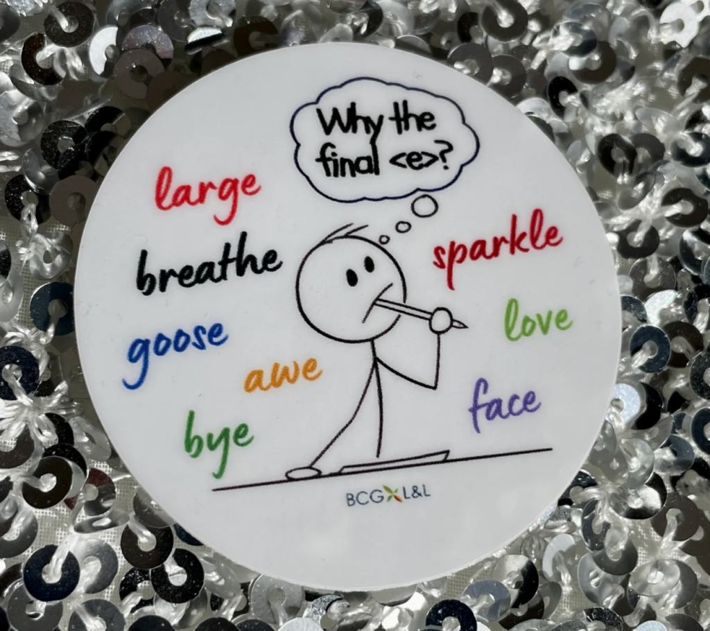 bcgll sticker of why the final e